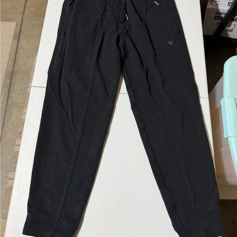 Mack Weldon Black Joggers